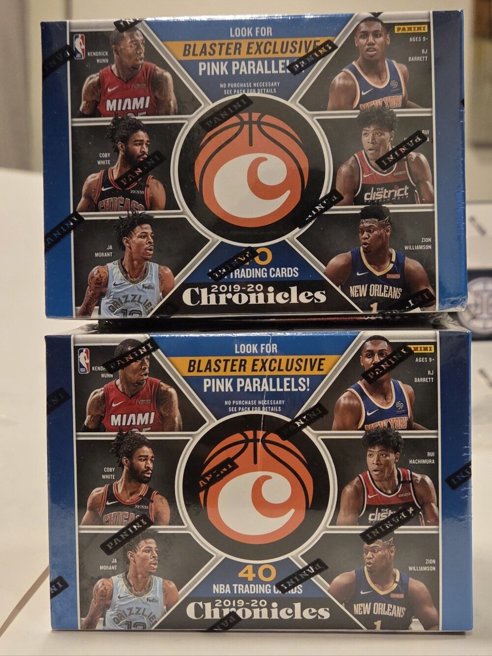 (2 lot)2019-20 panini chronicles nba basketball blister box new sealed DS